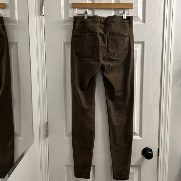 NWT LIVERPOOL Kay Skinny Colored Jean- BROWN-SZ 6 - Picture 2 of 7